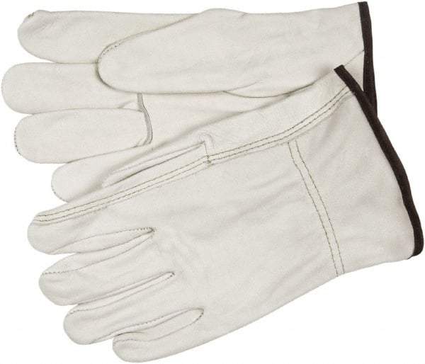 MCR Safety - Size XL General Protection Work Gloves - For Work & Driver, Uncoated, Tan, Paired - All Tool & Supply