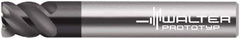 Walter-Prototyp - 10.01mm, 4 Flute, Single End, Solid Carbide, 0.01" Corner Radius End Mill - 3" OAL, 50° Helix, Right Hand Flute, 10mm LOC, Right Hand Cut, - All Tool & Supply