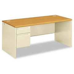 Hon - Office Desks Type: Single Pedestal w/Left Hand Return Center Draw: No - All Tool & Supply