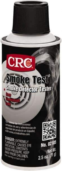 CRC - Alarm Testers & Maintenance Products Type: Aerosol Smoke Alarm Tester Test System Compatibility: Universal Smoke Detector Tester - All Tool & Supply