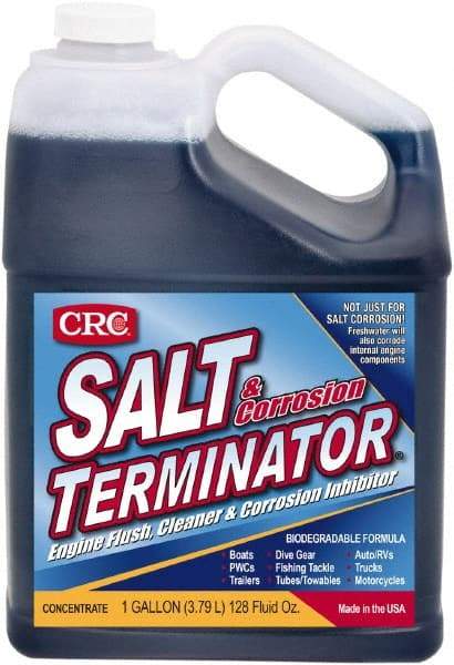 CRC - Water-Based Solution Engine Flush, Cleaner and Corrosion Inhibitor - 1 Gallon Bottle, 32° F Freezing Point - All Tool & Supply