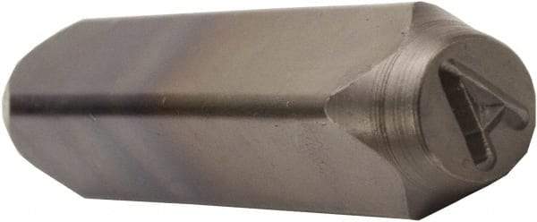 C.H. Hanson - 1/8" Character Size, A Character, Heavy Duty Individual Steel Stamp - All Tool & Supply