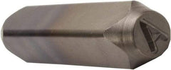 C.H. Hanson - 5/8" Character Size, A Character, Heavy Duty Individual Steel Stamp - All Tool & Supply