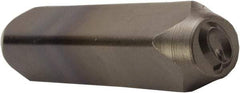 C.H. Hanson - 5/8" Character Size, Q Character, Heavy Duty Individual Steel Stamp - All Tool & Supply