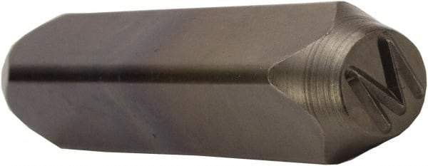 C.H. Hanson - 5/8" Character Size, M Character, Heavy Duty Individual Steel Stamp - All Tool & Supply