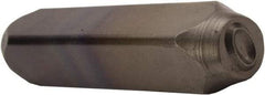 C.H. Hanson - 5/8" Character Size, O Character, Heavy Duty Individual Steel Stamp - All Tool & Supply