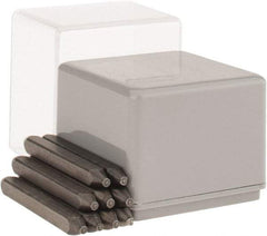 C.H. Hanson - 9 Piece, 1/32" Character Steel Stamp Set - Figures, Heavy Duty - All Tool & Supply