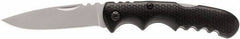 Coast Cutlery - 3" Blade, 7-1/8" OAL, Drop Point Folding Knife - 4-1/8" Closed Length, Nylon - All Tool & Supply