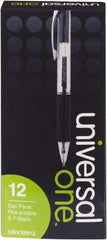 Universal One - Conical Roller Ball Pen - Black - All Tool & Supply