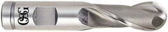 OSG - 5/8" Diam, 1-3/8" LOC, 2 Flute Powdered Metal Ball End Mill - Uncoated, Single End, 3-1/2" OAL, 5/8" Shank Diam, Spiral Flute - All Tool & Supply