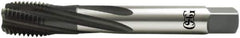 OSG - M20x2.50 Metric Coarse 4 Flute Modified Bottoming Spiral Flute Tap - Vanadium High Speed Steel, Oxide Finish, Right Hand Flute, Right Hand Thread, D8, Series 13126 - Exact Industrial Supply