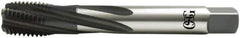 OSG - 7/8-14 UNF 4 Flute 2B Modified Bottoming Spiral Flute Tap - Vanadium High Speed Steel, Oxide Finish, 125mm OAL, Right Hand Flute, Right Hand Thread, Series 13024 - All Tool & Supply