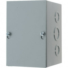 nVent Hoffman - Steel Junction Box Enclosure Screw Flat Cover - NEMA 1, 4" Wide x 6" High x 4" Deep - All Tool & Supply