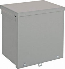 nVent Hoffman - Steel Junction Box Enclosure Screw Flat Cover - NEMA 3R, 8" Wide x 8" High x 6" Deep - All Tool & Supply