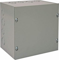 nVent Hoffman - Steel Junction Box Enclosure Screw Flat Cover - NEMA 1, 8" Wide x 8" High x 6" Deep - All Tool & Supply