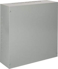 nVent Hoffman - Steel Junction Box Enclosure Screw Flat Cover - NEMA 1, 24" Wide x 24" High x 8" Deep - All Tool & Supply