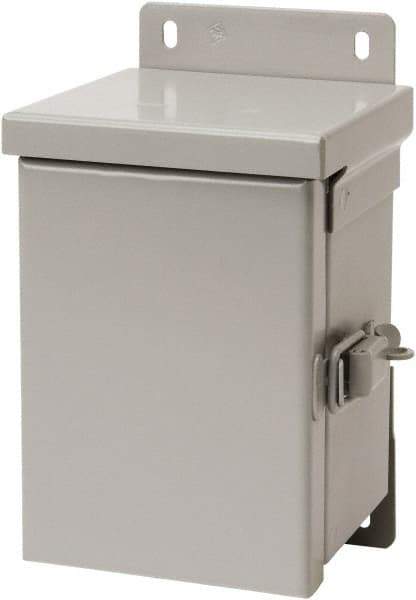 nVent Hoffman - Steel Standard Enclosure Hinge Flat Cover - NEMA 3R, 16" Wide x 16" High x 6" Deep, Watertight - All Tool & Supply