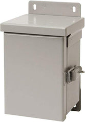 nVent Hoffman - Steel Standard Enclosure Hinge Flat Cover - NEMA 3R, 24" Wide x 30" High x 8" Deep, Watertight - All Tool & Supply