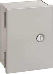 nVent Hoffman - Steel Junction Box Enclosure Hinge Flat Cover - NEMA 1, 12" Wide x 14" High x 6" Deep - All Tool & Supply