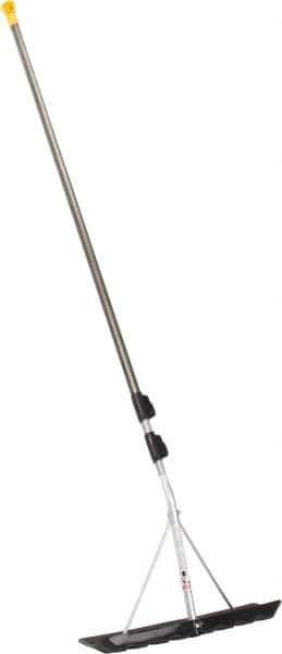 True Temper - 18 Inch Wide Blade x 6 Inch High Blade Roof Rake - 204 Inch Long Aluminum, Telescopic Handle - All Tool & Supply