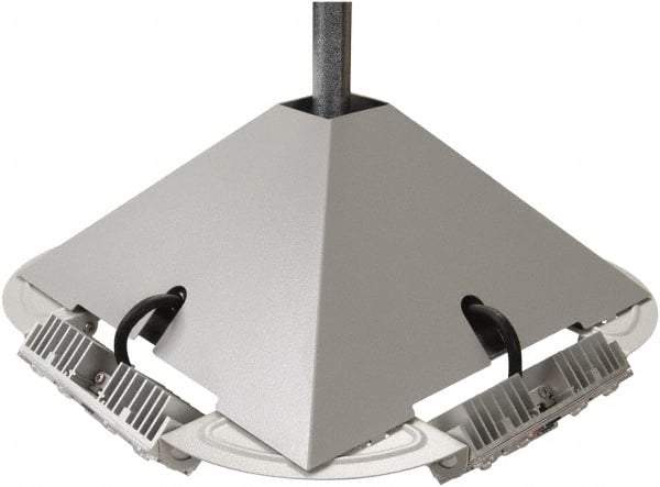 Cooper Lighting - 6" Long Steel Light Fixture Wire Guard - For Use with Garage Area Lights & Quadcast Luminaires - All Tool & Supply