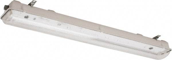 Cooper Lighting - 32 Watt, Fluorescent Hazardous Location Light Fixture - Corrosion, Dust, Heat, Moisture & Weather Resistant, Fiberglass Housing, 48" Long x 6-15/16" Wide x 4-7/8" High - All Tool & Supply