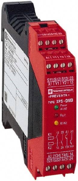 Square D - 24 VAC/VDC, Standard Electromechanical & Solid State Screw General Purpose Relay - 6 Amp at 24 VAC/VDC, 2NO/2SS - All Tool & Supply