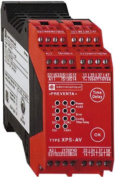 Square D - 24 VDC, Standard Electromechanical & Solid State Screw General Purpose Relay - 6 Amp at VDC, 3SS (Auxiliary) & 6NO - All Tool & Supply