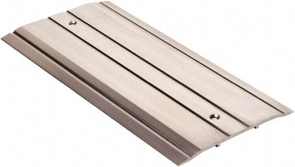 National Guard Products - 72" Long x 6" Wide x 1/4" High, Saddle Threshold - Aluminum Finish - All Tool & Supply