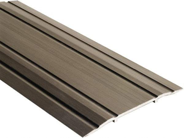 National Guard Products - 36" Long x 5" Wide x 1/4" High, Saddle Threshold - Aluminum Finish - All Tool & Supply