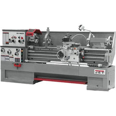 Jet - 18" Swing, 60" Between Centers, 230/460 Volt, Triple Phase Engine Lathe - 5MT Taper, 7-1/2 hp, 25 to 1,800 RPM, 3-1/8" Bore Diam - All Tool & Supply