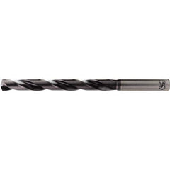 OSG - 15.7mm 140° Spiral Flute Solid Carbide Taper Length Drill Bit - All Tool & Supply