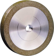 Strauss - 100mm x 31.75mm Hole x 20mm Thick, 200 Grit Surface Grinding Wheel - Diamond, Fine Grade, Electoplated Bond - All Tool & Supply