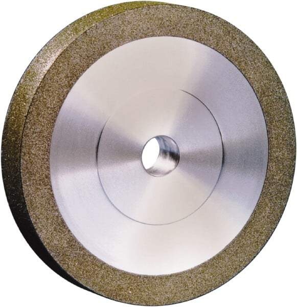 Strauss - 6" Diam x 1" Hole x 1" Thick, 80 Grit Surface Grinding Wheel - Diamond, Coarse Grade, Electoplated Bond - All Tool & Supply