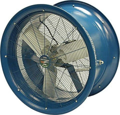 Patterson Fan - 26" Blade, 1 hp, 7,650 CFM, Industrial Circulation Fan - Suspension, 208-230/460 Volts, 1 Speed - All Tool & Supply