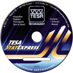 TESA Brown & Sharpe - Quality Assurance SPC Software - Compatible with Windows, For Use with Twin-Cal Calipers - All Tool & Supply