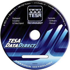 TESA Brown & Sharpe - Data Collection/Reporting SPC Software - Compatible with Windows, For Use with Twin-Cal Calipers - All Tool & Supply