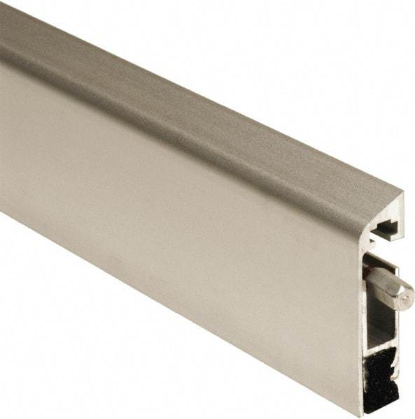 National Guard Products - 4' Long x 48" Wide, Door Bottom Weatherstripping - 1-3/4" Door Thickness, Aluminum - All Tool & Supply