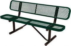 Vestil - 8' Long x 20" Wide, Steel Bench Seat - All Tool & Supply