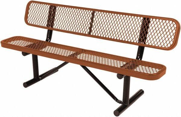 Vestil - 8' Long x 20" Wide, Steel Bench Seat - All Tool & Supply