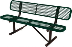 Vestil - 6' Long x 20" Wide, Steel Bench Seat - All Tool & Supply