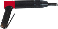 Chicago Pneumatic - 2,400 BPM, 0.92" Bore Diam, Pneumatic Pistol Grip Needle Scaler - 7" Needle Length, 4.2 CFM, 90 psi, 1/4 NPT Inlet - All Tool & Supply