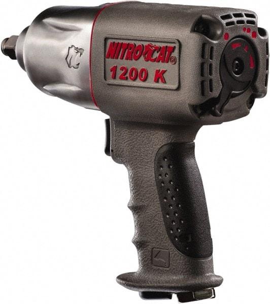 AIRCAT - 1/2" Drive, 8,000 RPM, 900 Ft/Lb Torque Impact Wrench - Pistol Grip Handle, 950 IPM, 8 CFM, 90 psi, 1/4" NPT Inlet - All Tool & Supply