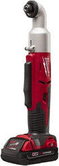 Milwaukee Tool - 18 Volt, 1/4" Drive, 30, 60 Ft/Lb Torque, Cordless Impact Driver - Inline Handle, 1500, 2250 RPM, 1 Lithium-Ion Battery Included - All Tool & Supply