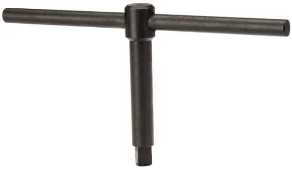 Gibraltar - 10" Chuck Diam Compatibility, Lathe Chuck Key - Compatible with 4-Jaw Chucks, Self Ejecting, 4.53" Body Length, 0.472" Actual Key Square Size - All Tool & Supply