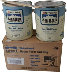 Rust-Oleum - 1 Gal Can Classic Gray Floor Coating - 230 to 340 Sq Ft/Gal Coverage - All Tool & Supply