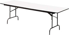 ICEBERG - 18" Long x 60" Wide x 29" High, Folding Table - Gray - All Tool & Supply