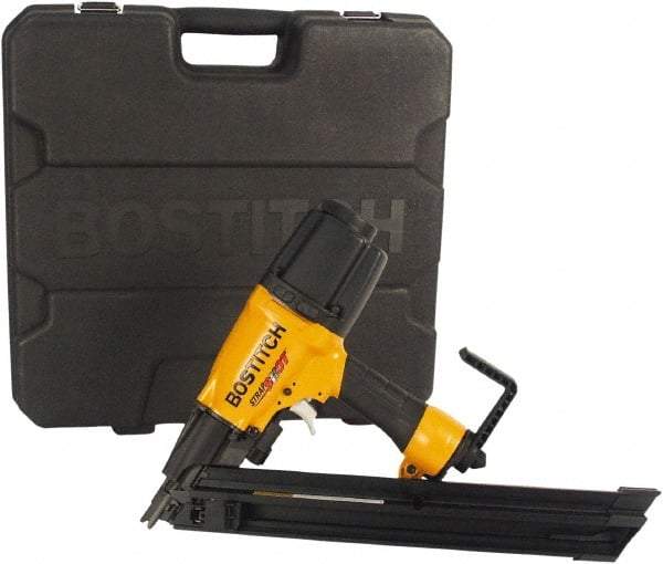 Stanley Bostitch - 1-1/2 to 2-1/2" Metal Connector Nail Length, 11 Gauge Metal Connector Air Nailer - 80 to 120 psi - All Tool & Supply