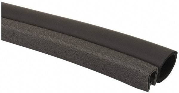 TRIM-LOK - 3/16 Inch Thick x 0.36 Inch Wide, PVC/EPDM, Trim Seal Wear Strip - 3/16 Inch Wide - All Tool & Supply