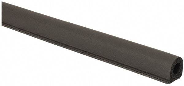 TRIM-LOK - 1/2 Inch Thick x 1/2 Wide x 100 Ft. Long, EPDM Rubber D Section Seal with Tape - All Tool & Supply